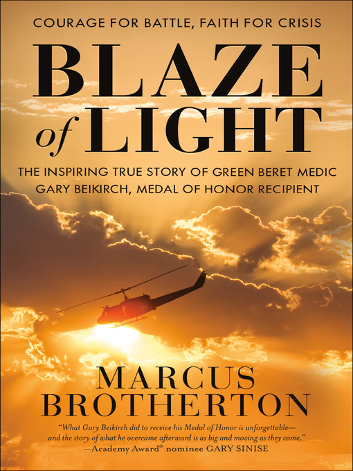 Title details for Blaze of Light by Marcus Brotherton - Wait list